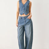 WESTERN MUSE DENIM VEST