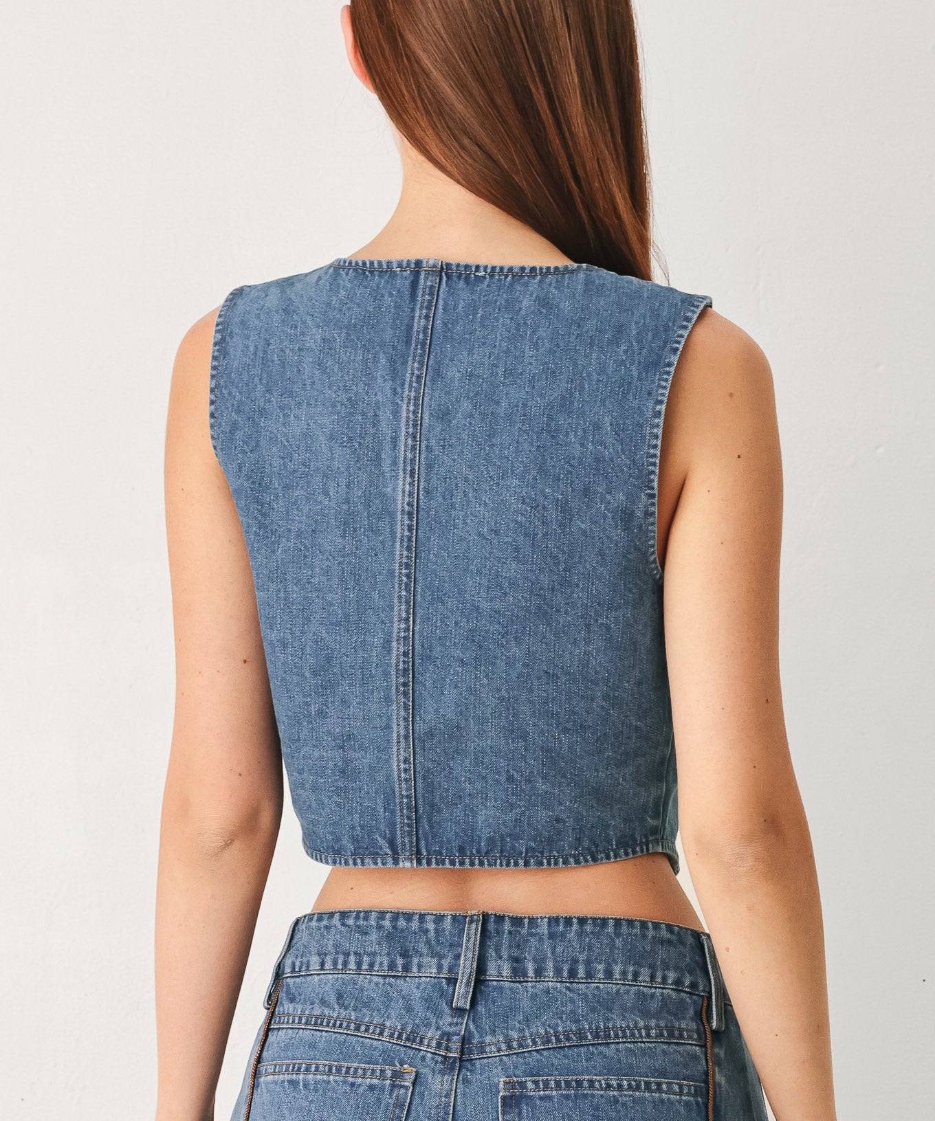 WESTERN MUSE DENIM VEST