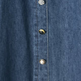SWEET TALKER DENIM CIRCLE MIDI SKIRT