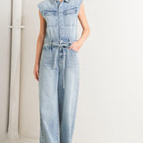 ON MY WAY DENIM JUMPSUIT