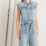 ON MY WAY DENIM JUMPSUIT