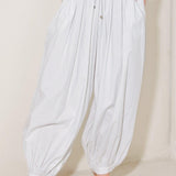 OCEAN BREEZE WOVEN BALLON PANTS