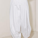 OCEAN BREEZE WOVEN BALLON PANTS