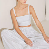 OCEAN BREEZE WOVEN BALLON PANTS