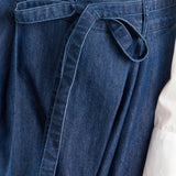 RELAXED TAILORED DENIM LOOSE FITTING PANTS