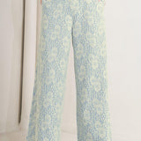 EASY ELEGANCE WOVEN LACE PANTS