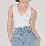 SUNLIT DENIM MOMENT SHORTS