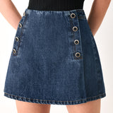 RUN THE CITY DENIM SKORT