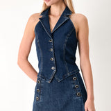 RUN THE CITY DENIM SKORT
