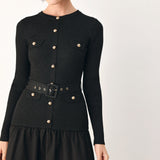 City After Dark Mixed Media Midi