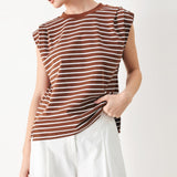 EVERYDAY COOL STRIP KNIT TOP