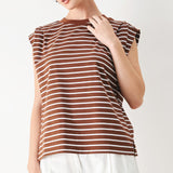 EVERYDAY COOL STRIP KNIT TOP