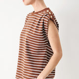 EVERYDAY COOL STRIP KNIT TOP