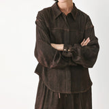 Sable Lounge Woven Top
