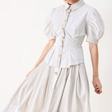 COASTAL LIGHT WOVEN TOP