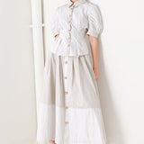 COASTAL LIGHT WOVEN TOP