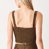 MOONLIGHT BOHO WOVEN CROP TOP