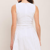 ALYSSA WOVEN MINI DRESS