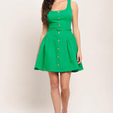 ALYSSA WOVEN MINI DRESS