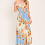SUMMER SERENADE WOVEN MIDI DRESS