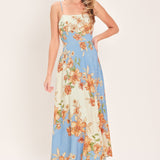 SUMMER SERENADE WOVEN MIDI DRESS