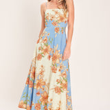SUMMER SERENADE WOVEN MIDI DRESS