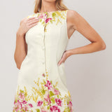 GARDEN EDITION WOVEN MINI DRESS