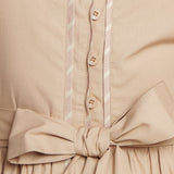 RESORT ESCAPE WOVEN MIDI DRESS