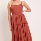 DESERT SUN WOVEN MAXI DRESS