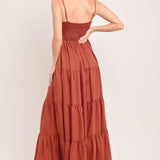 DESERT SUN WOVEN MAXI DRESS