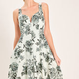 FOREVER YOUNG WOVEN MIDI DRESS
