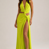 The Eclipse Plunge Maxi Dress