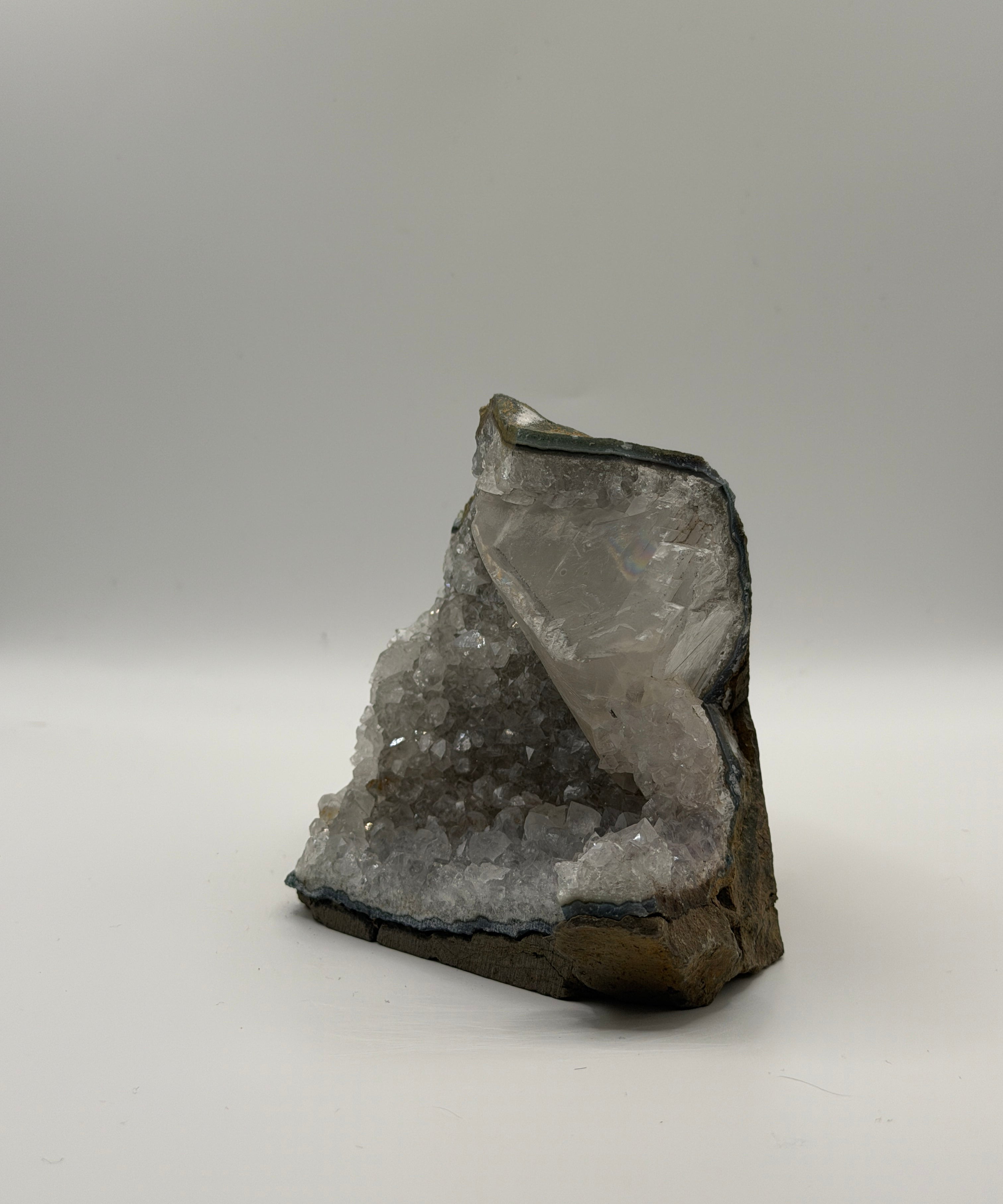 GA1 - Druzy Amethyst with Calcite