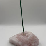 Pink Quartz Incense Holder
