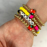 GOLDEN TEACHER STACKER BRACELET SET
