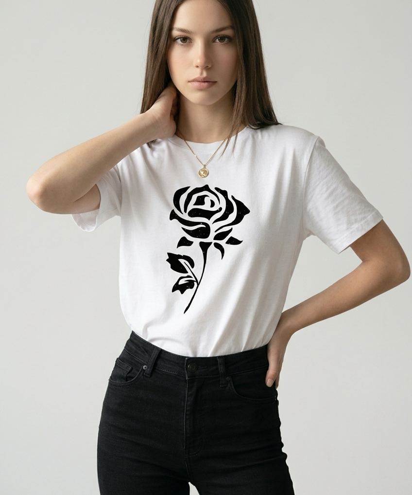 Rose Graphic Tee