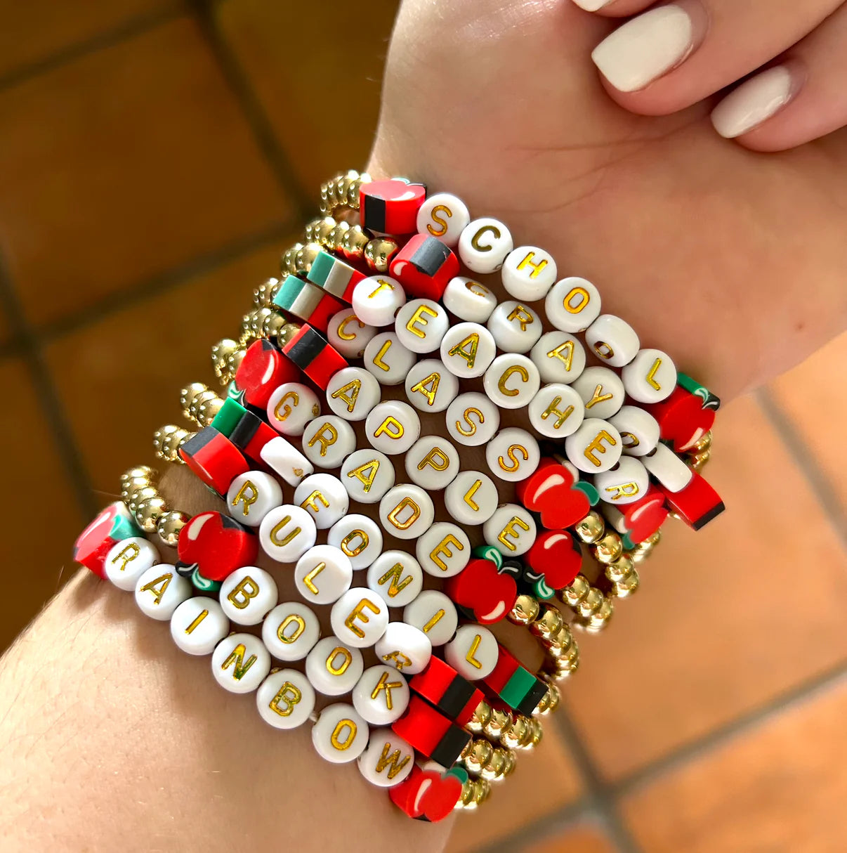 A+ Beaded Stacker