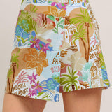 SUNSHINE GETAWAY WOVEN SKORT
