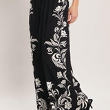 BLACK RIVIERA WOVEN PANTS