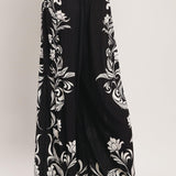 BLACK RIVIERA WOVEN PANTS