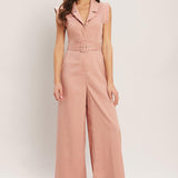 CITY ICON WOVEN JUMPSUIT