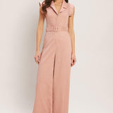 CITY ICON WOVEN JUMPSUIT