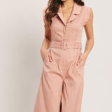 CITY ICON WOVEN JUMPSUIT