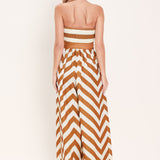 CINNAMON COAST WOVEN JUMPSUIT