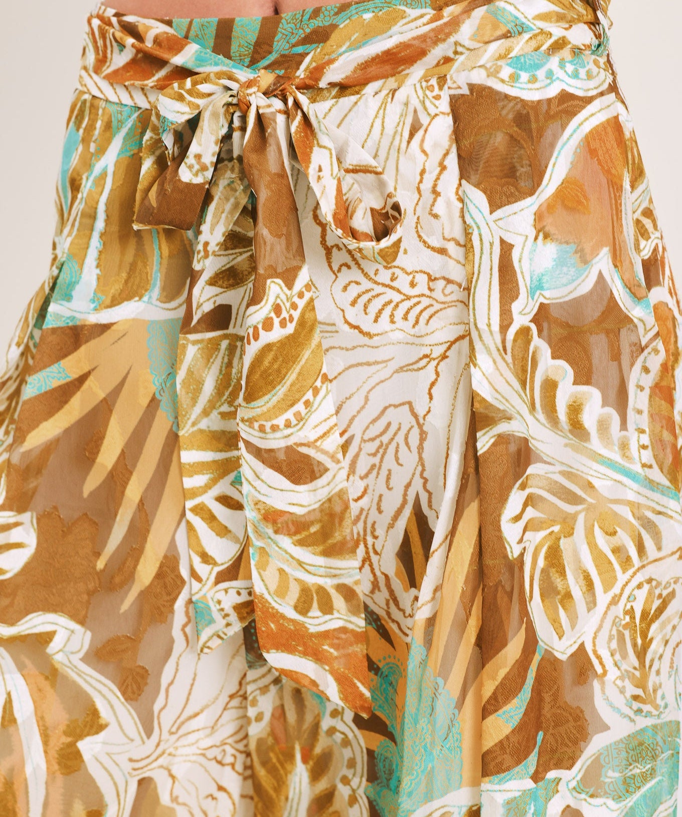 GOLDEN SHORES FLOW WOVEN PANTS
