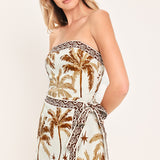 CABANA DREAM WOVEN SKORT ROMPER