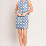 COASTAL WOVEN LACE TOP