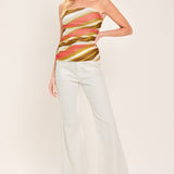 SUNKISSED MOOD POWER MESH TUBE TOP