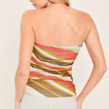 SUNKISSED MOOD POWER MESH TUBE TOP