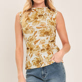 DESERT ROSE POWER MESH TOP